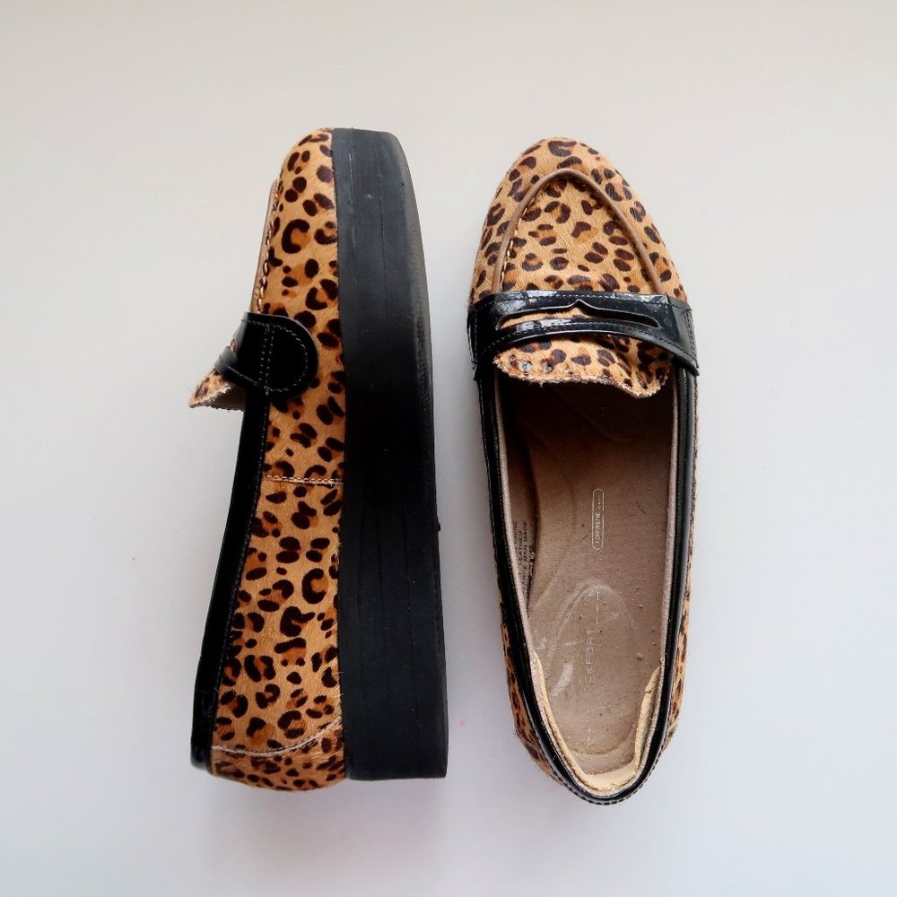 Rockport Calf / Pony Hair Loafers / Slip-ons / Shoes In Leopard / Cheetah